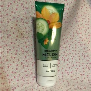 Bath and Body works. Cucumber melon lotion.